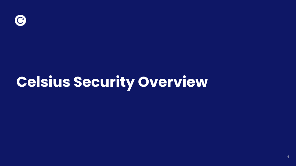 Security slide one